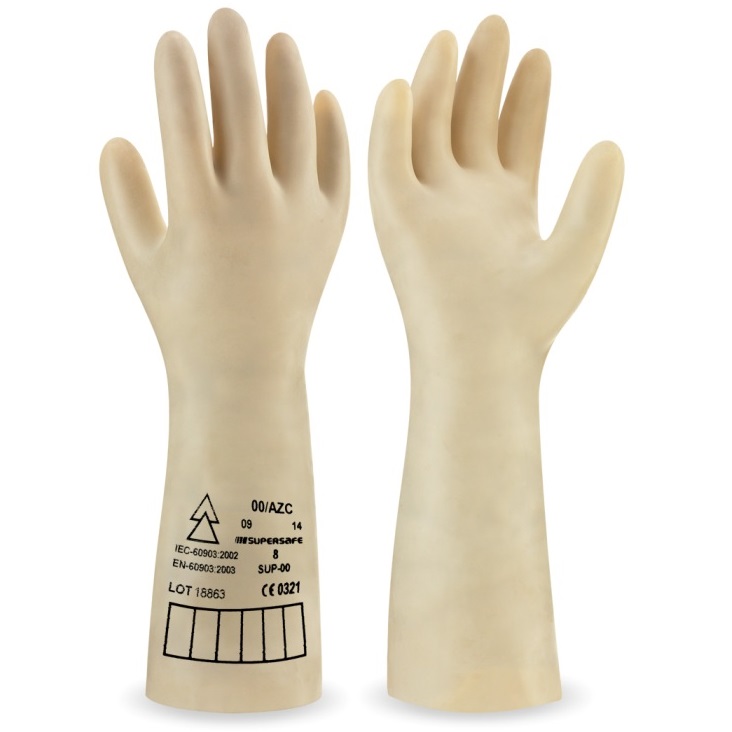 Guantes dieléctricos Clase 00 (500V) 688-DI00 - Referencia 688DI00BE